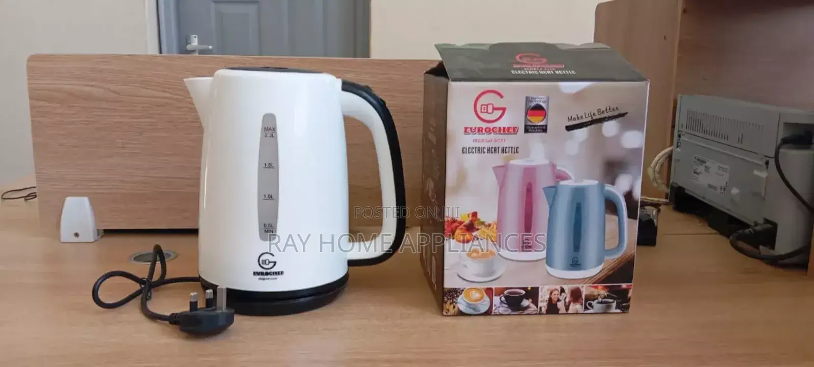 Eurochef Plastic Electric Kettle