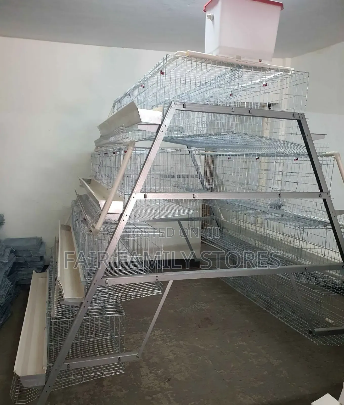 128 Birds Poultry Cage (Layer/Broiler Cage System)