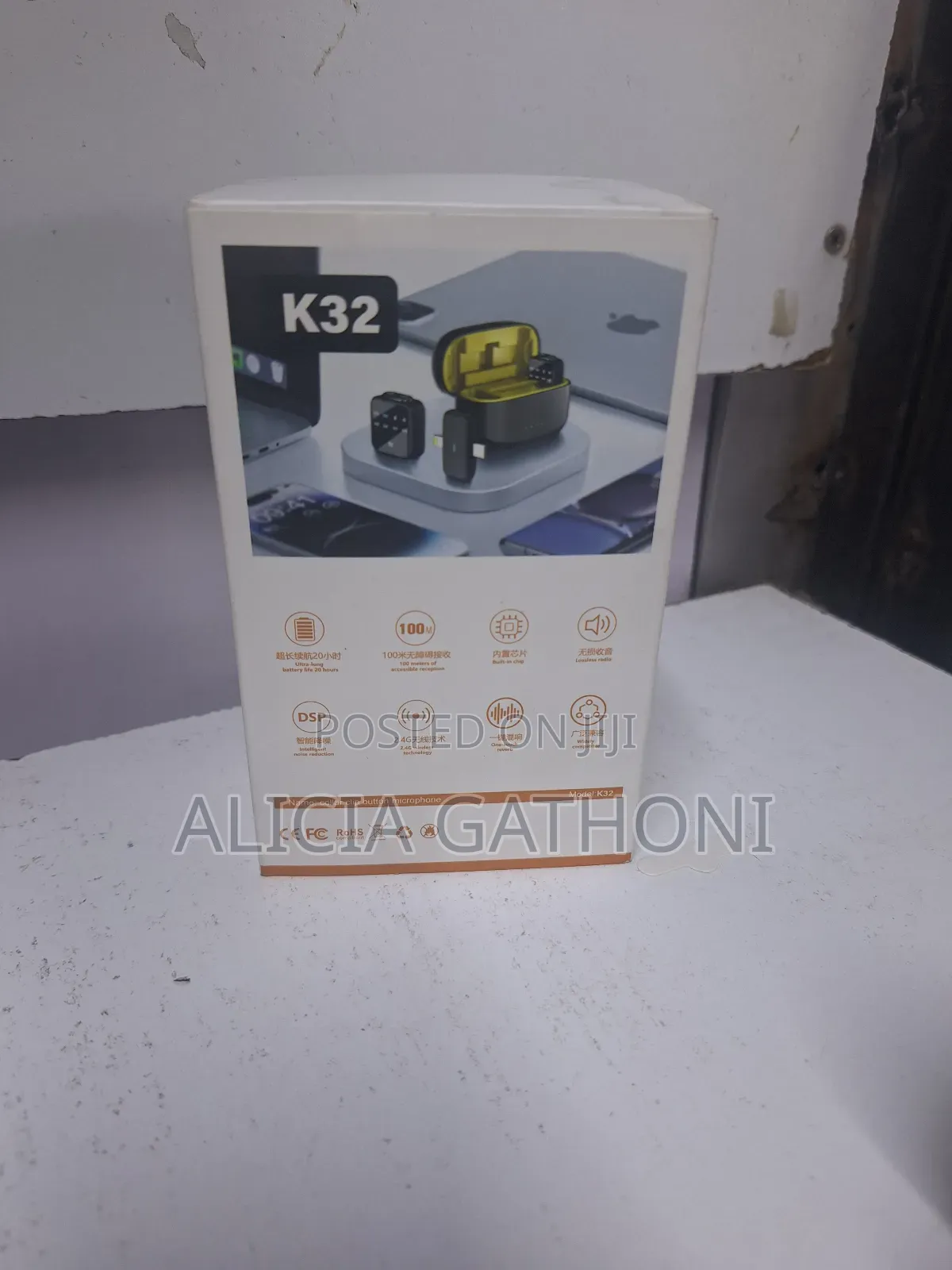  2.4g Wireless Magnetic Microphone