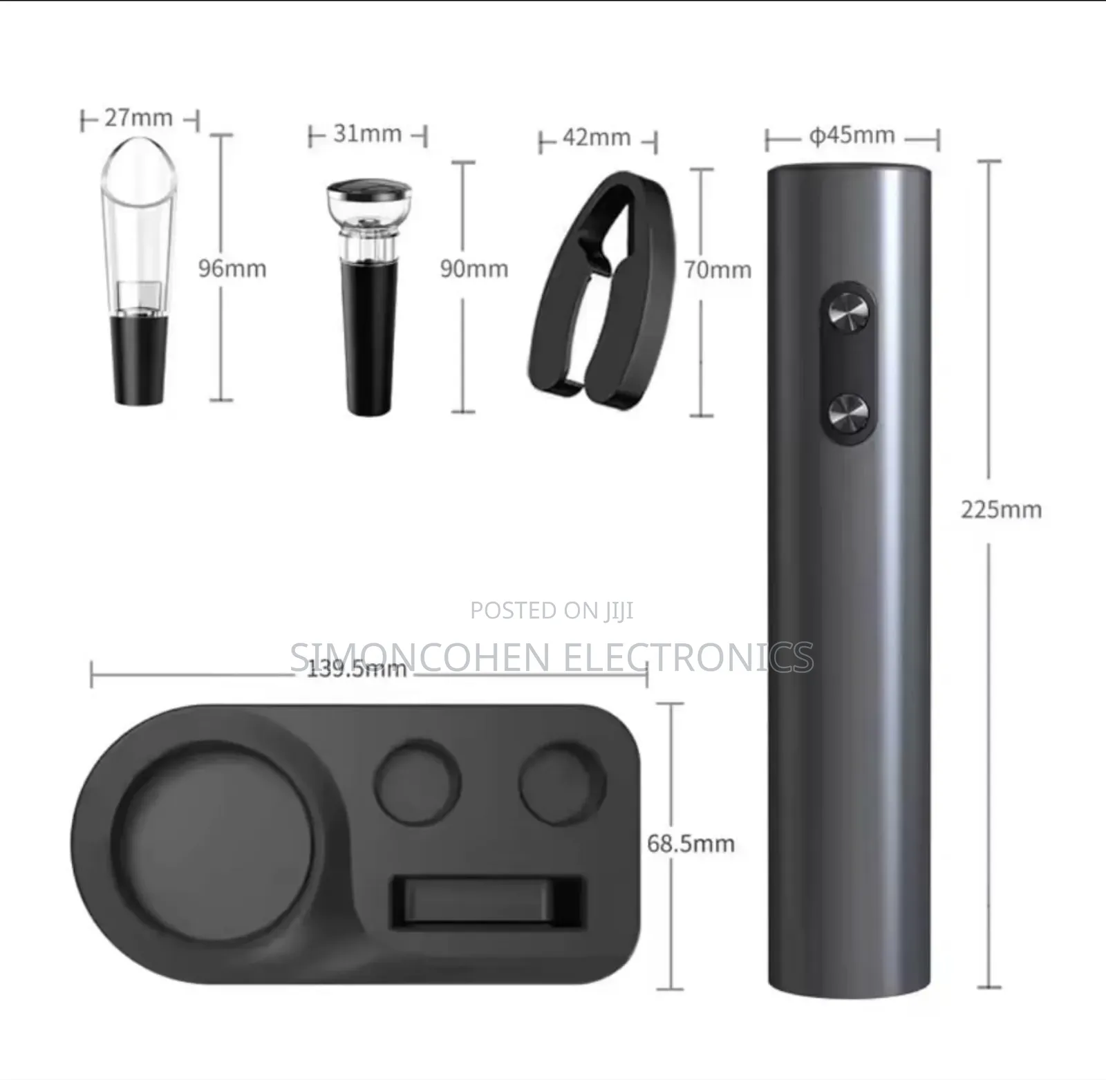 Electric Wine Opener With Stand