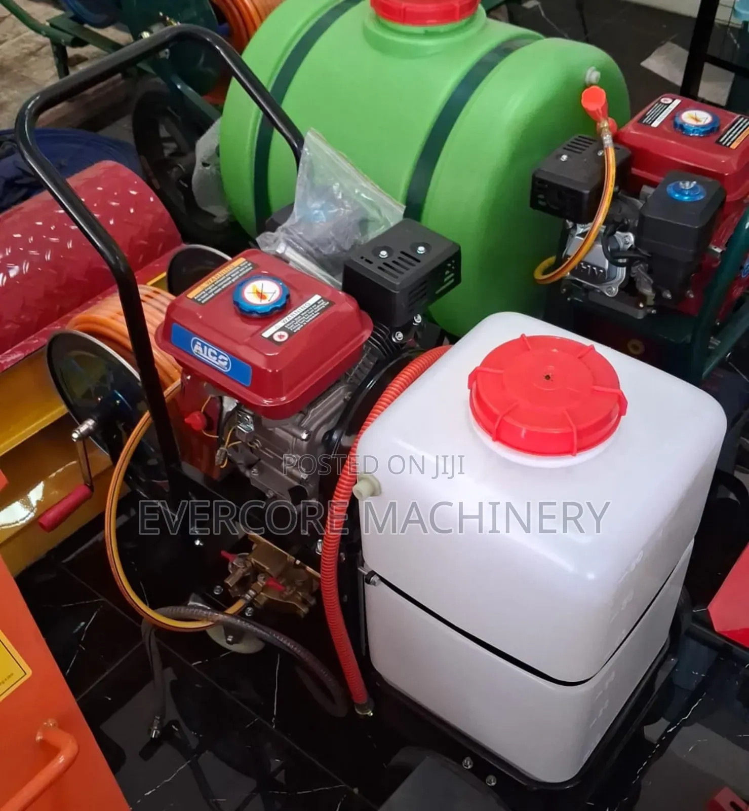 Heavy Duty 60l Agricultural Trolley Sprayer With 8hp Engine