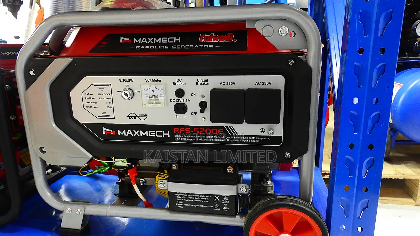 3.8kva Generator With Electric Start Rsf5200e