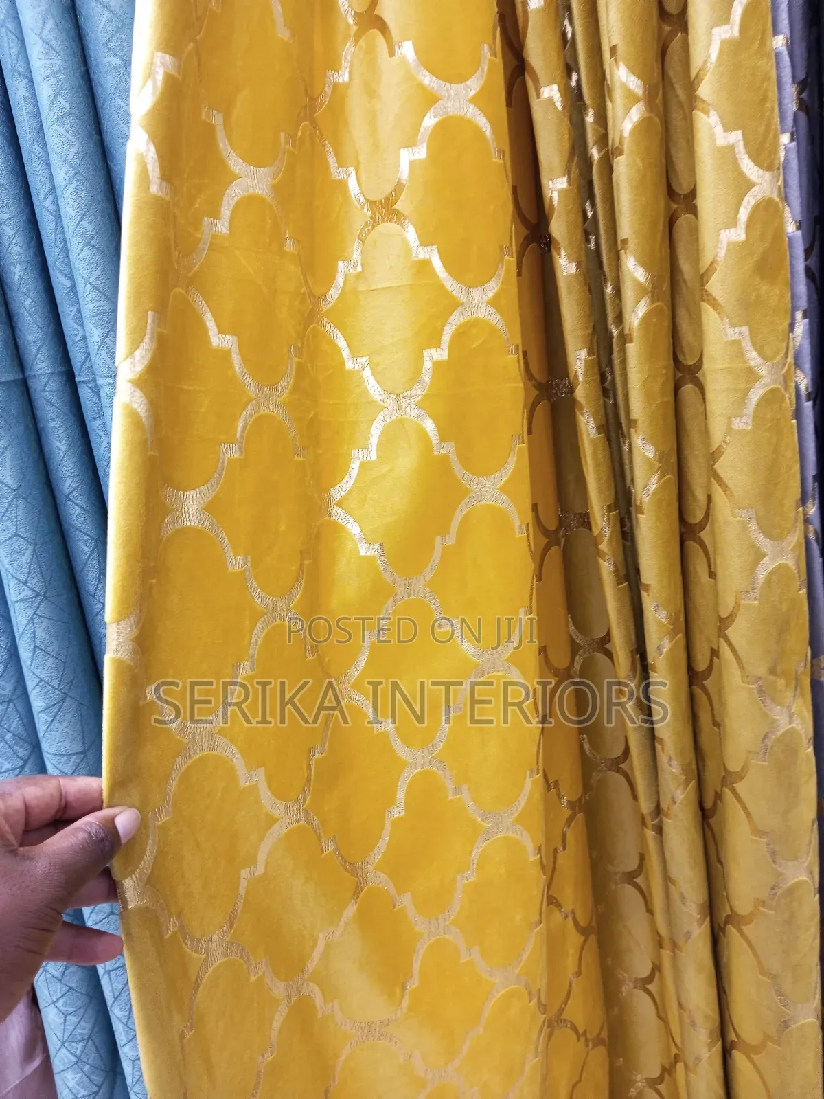 Curtains Golden Velvet Curtains Environmental Friendly Justice General
