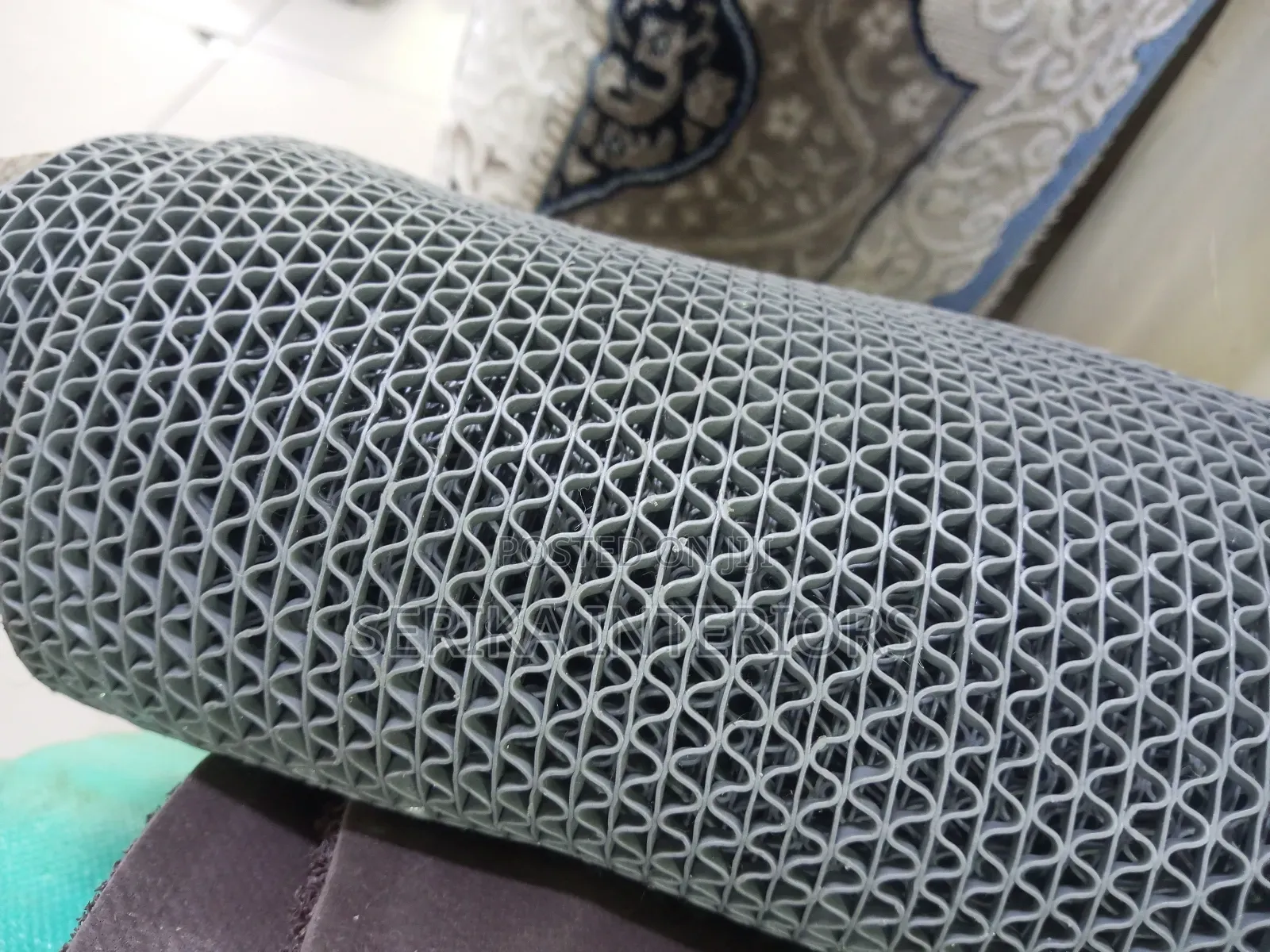 PVC Rubber Mats Anti Slippery Mats Environmental Friendly Dust Sorted
