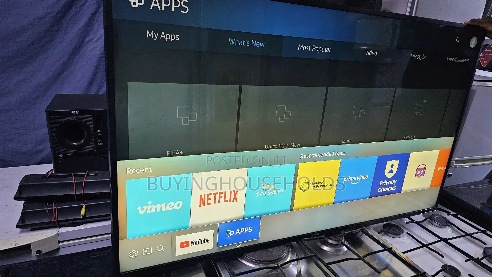 Samsung 55" Smart Tv (Ua55ku7000)