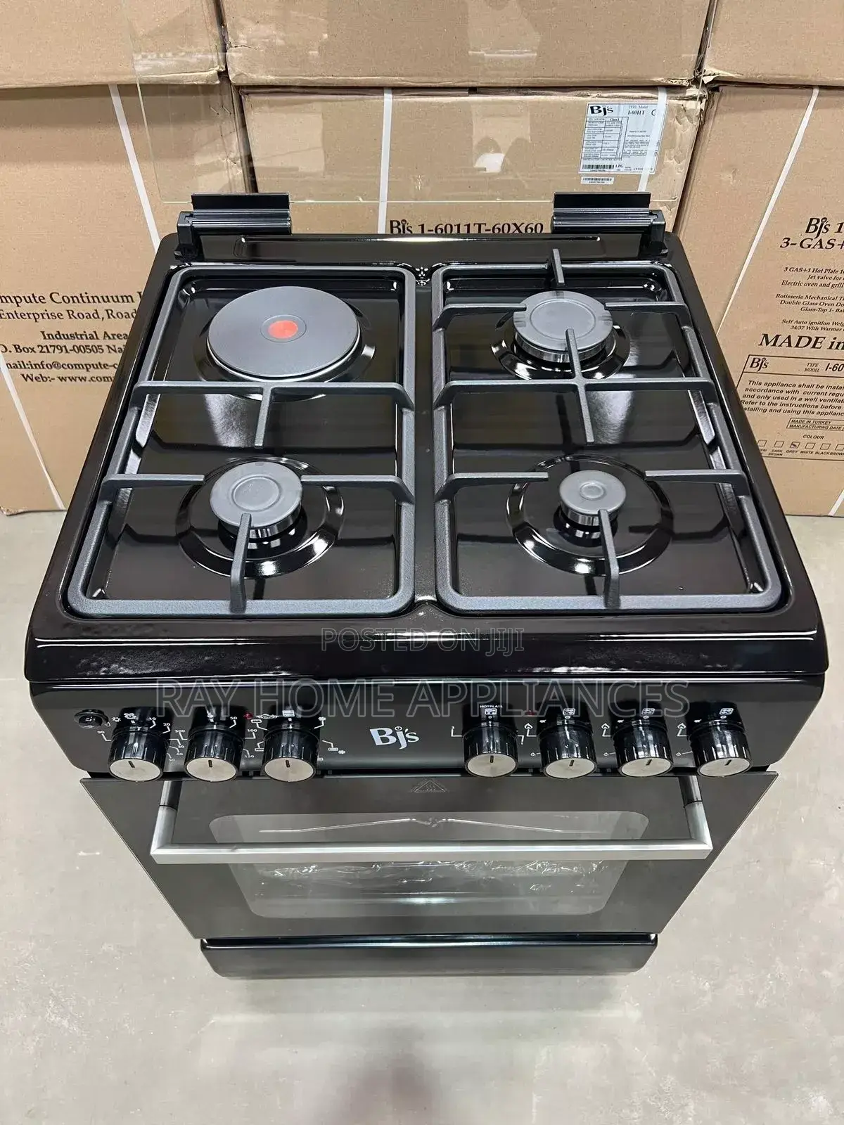 Elegance Model BJS 60cm*60cm 3gas+1electrichotplate With Electricoven