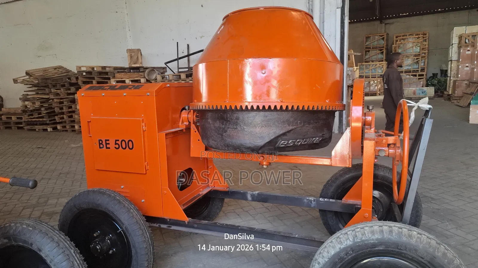 Esquire Be 500l Concrete Mixer