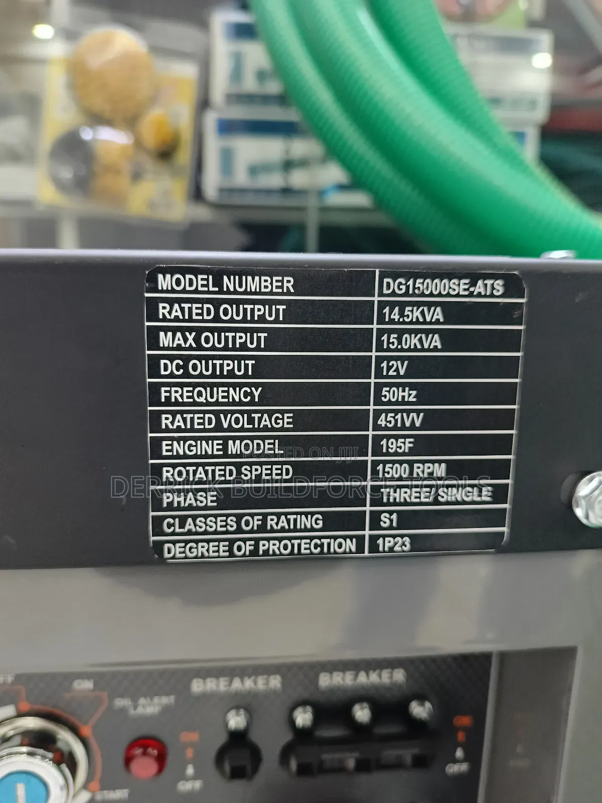 Cigma-Uk 15kva Dual Phase Silent Diesel Generator With Ats