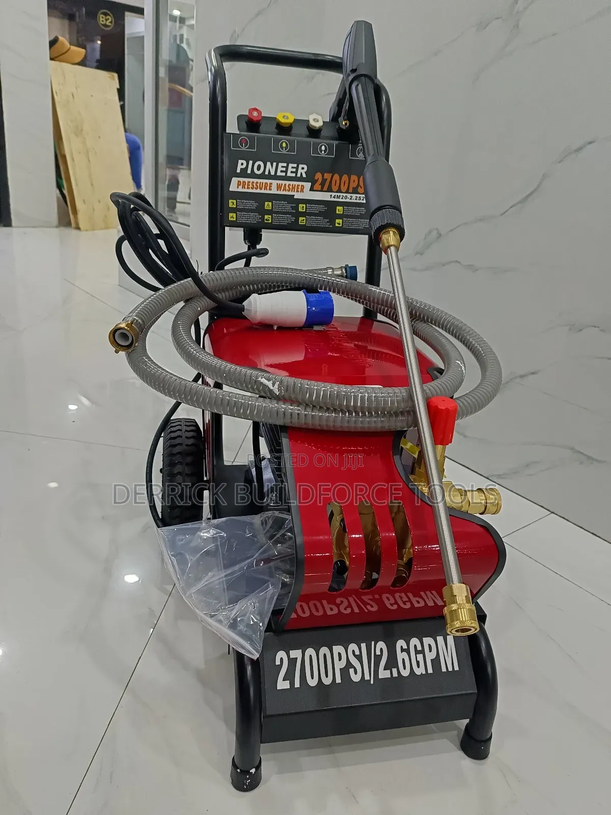 Pioneer 2700psi High Pressure Car Washer Machine