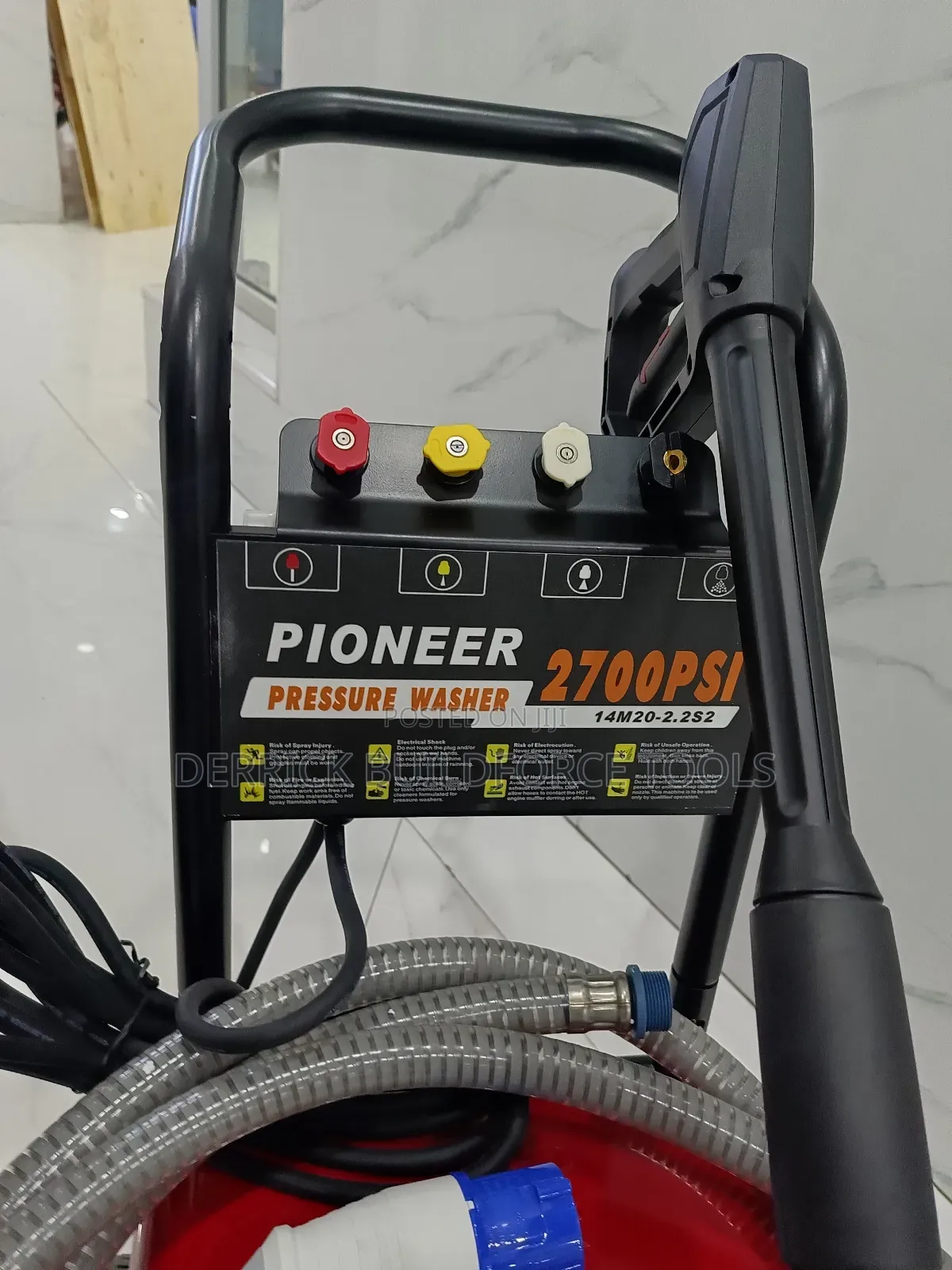 Pioneer 2700psi High Pressure Car Washer Machine