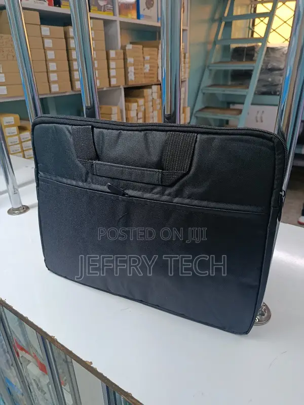 Laptop Sleeve Carry Bag Hp Dell 15.6" Type 1-15.6" Black W/Shoulder