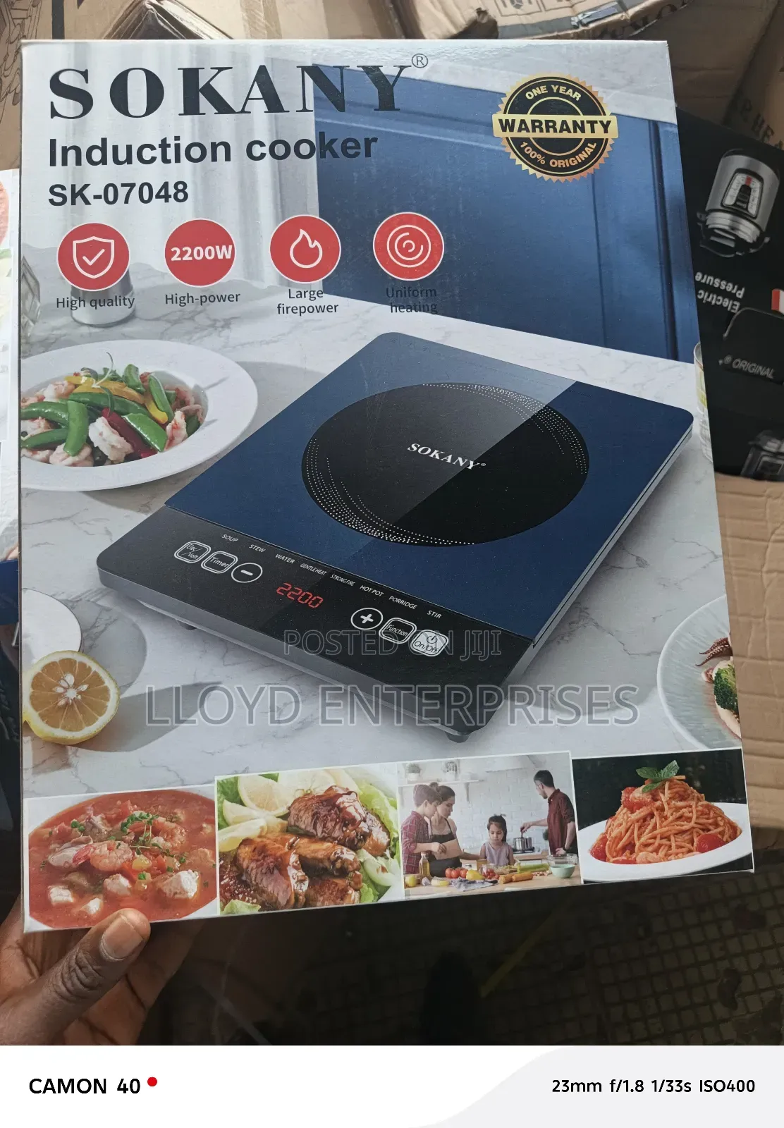 Sokany Single Induction Cooker