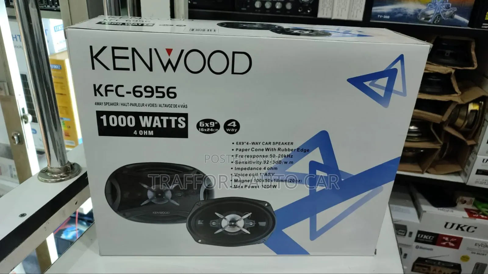 Kenwood 6 by 9 Speakers