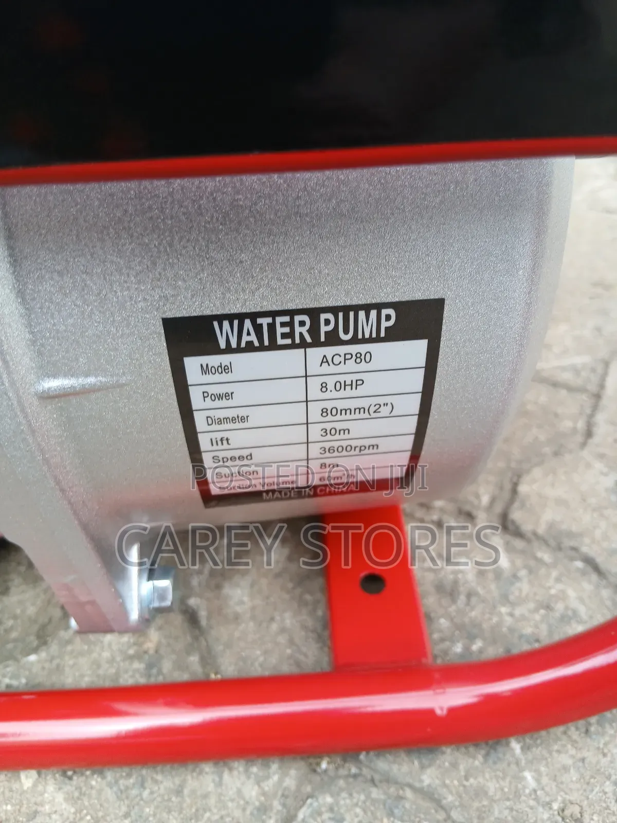 Gasoline Water Pump - 3 Inch