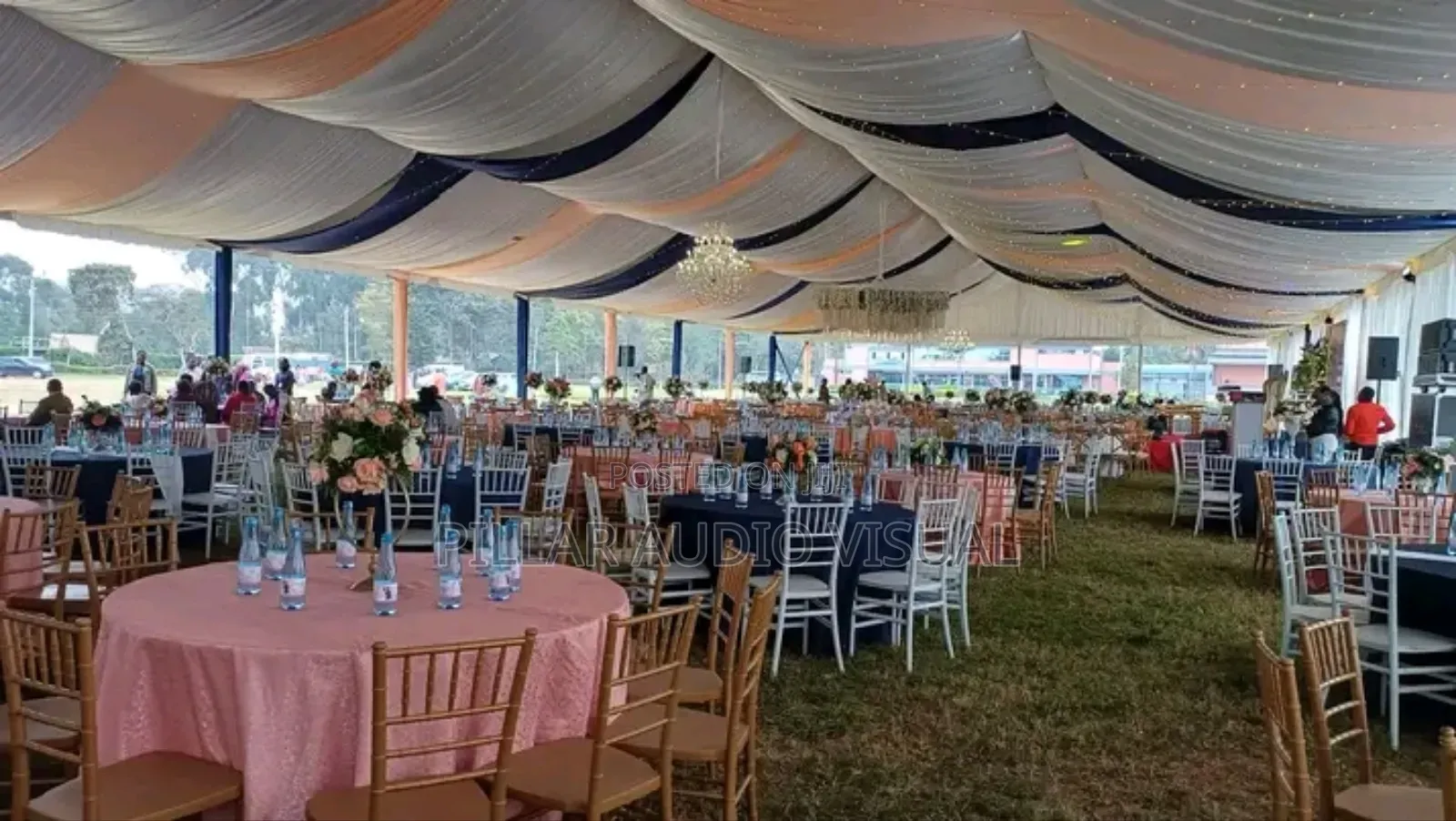 For Colourful Events! Tents, Screens! Rentals Seats Tables, Chairs