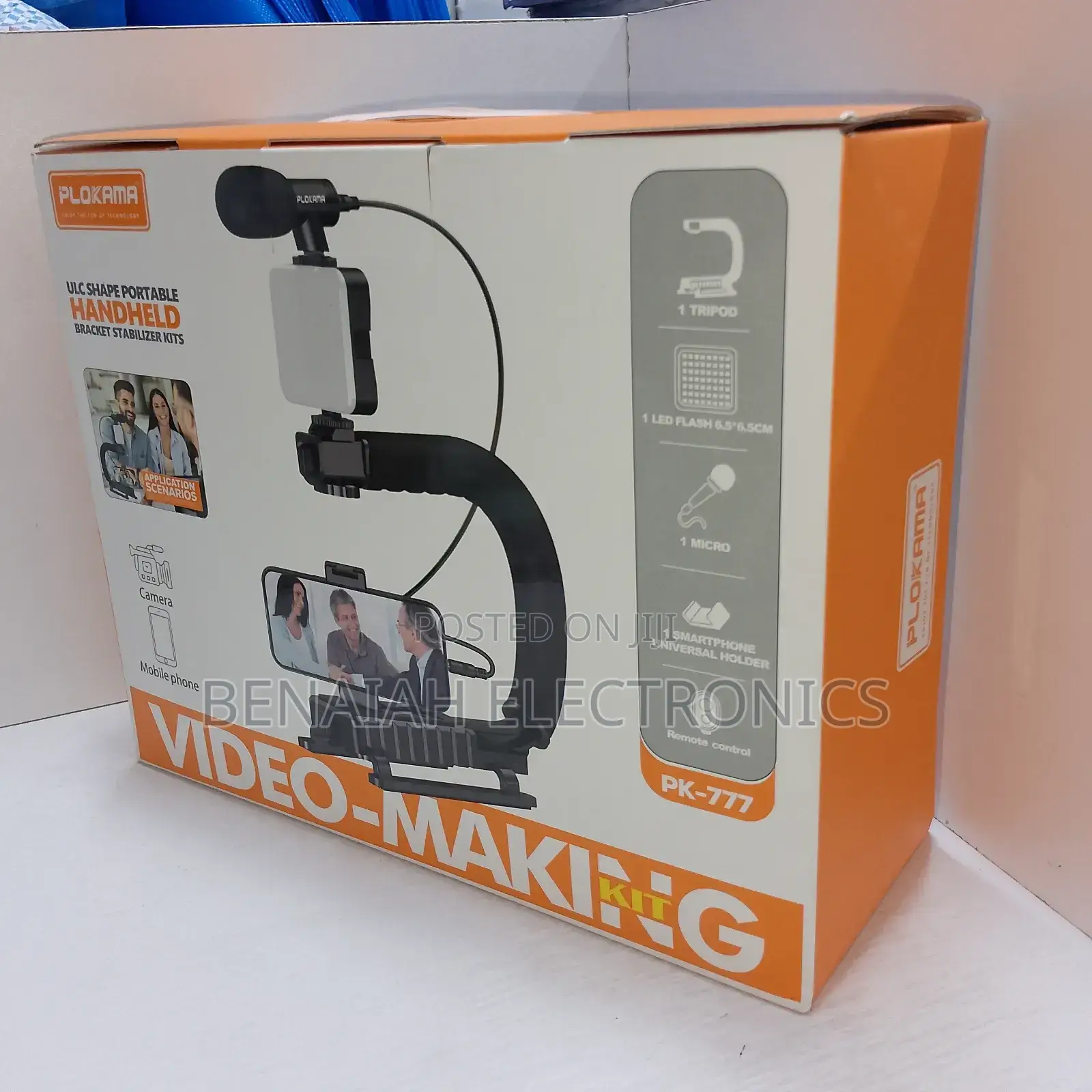 Credible Video Making Kit Pk-777 for Mobile Phones and Camera