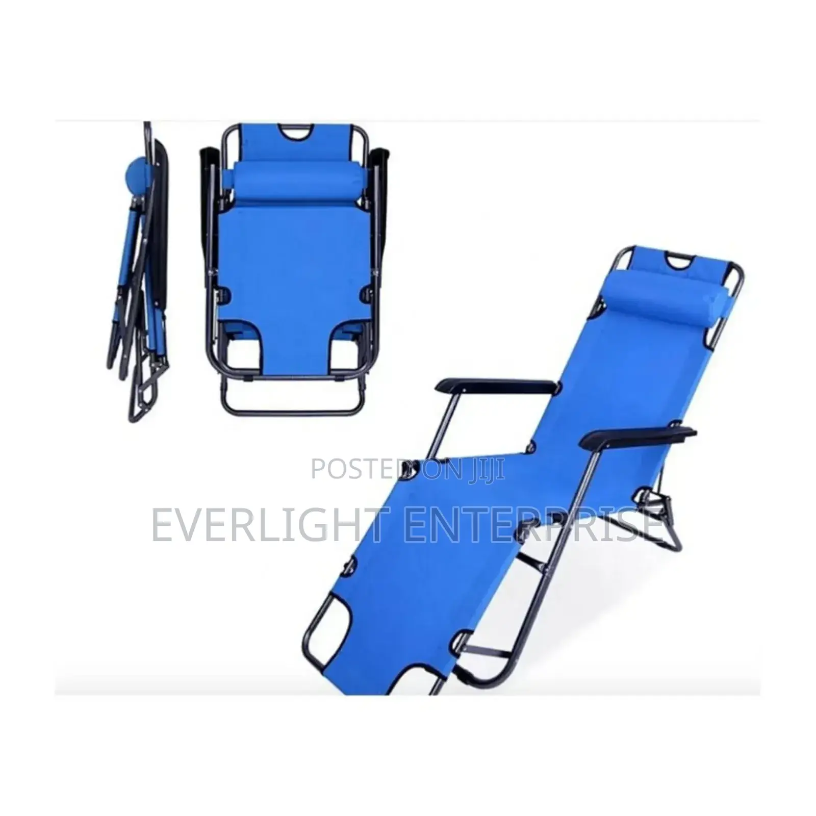 High Reclinable Camping Chair
