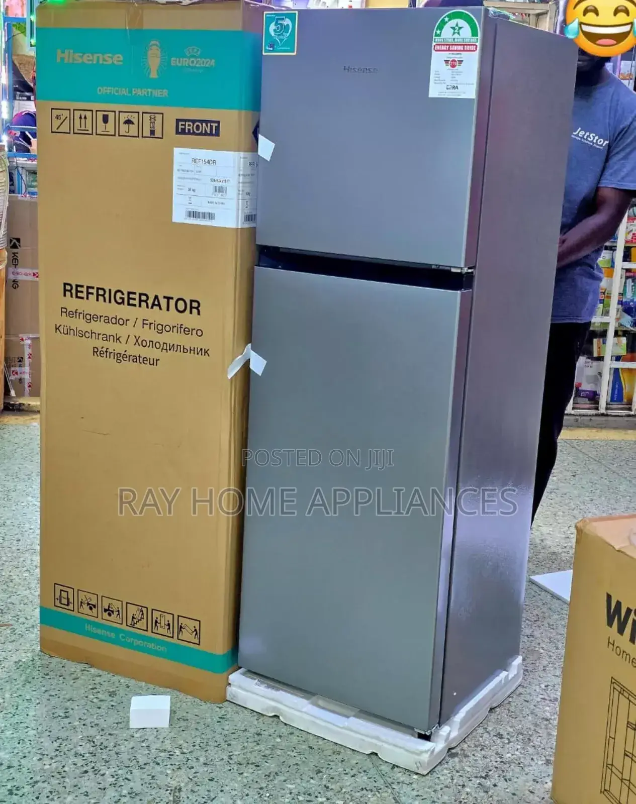 Hisense 154l Double Door Frost Refrigerator