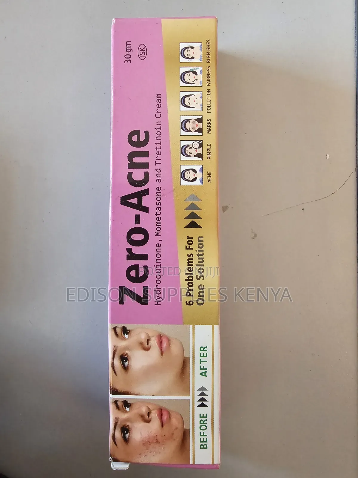 Zero-Acne Triple Action: 6-in-1 Spot Remover Extra Glow Cream