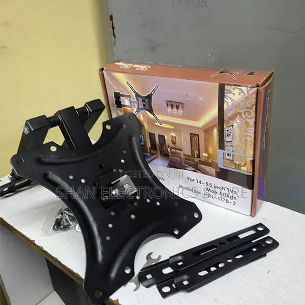 Led LCD Powder Coated Black 14-55 Rotating Swivel Tv Mount