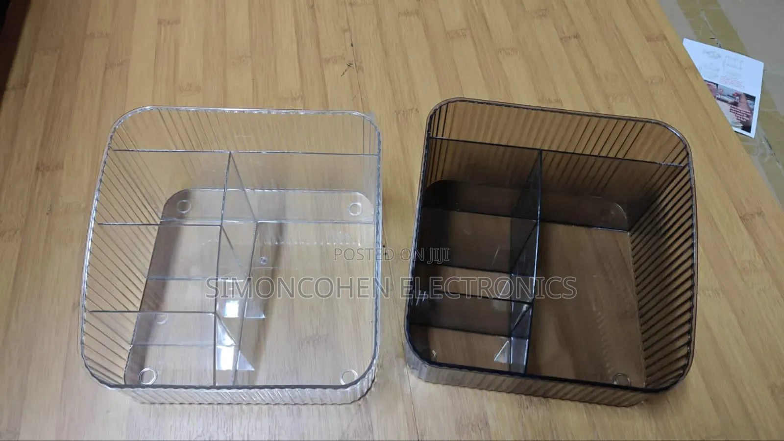 5 Grid Remote/Cosmetic Organiser