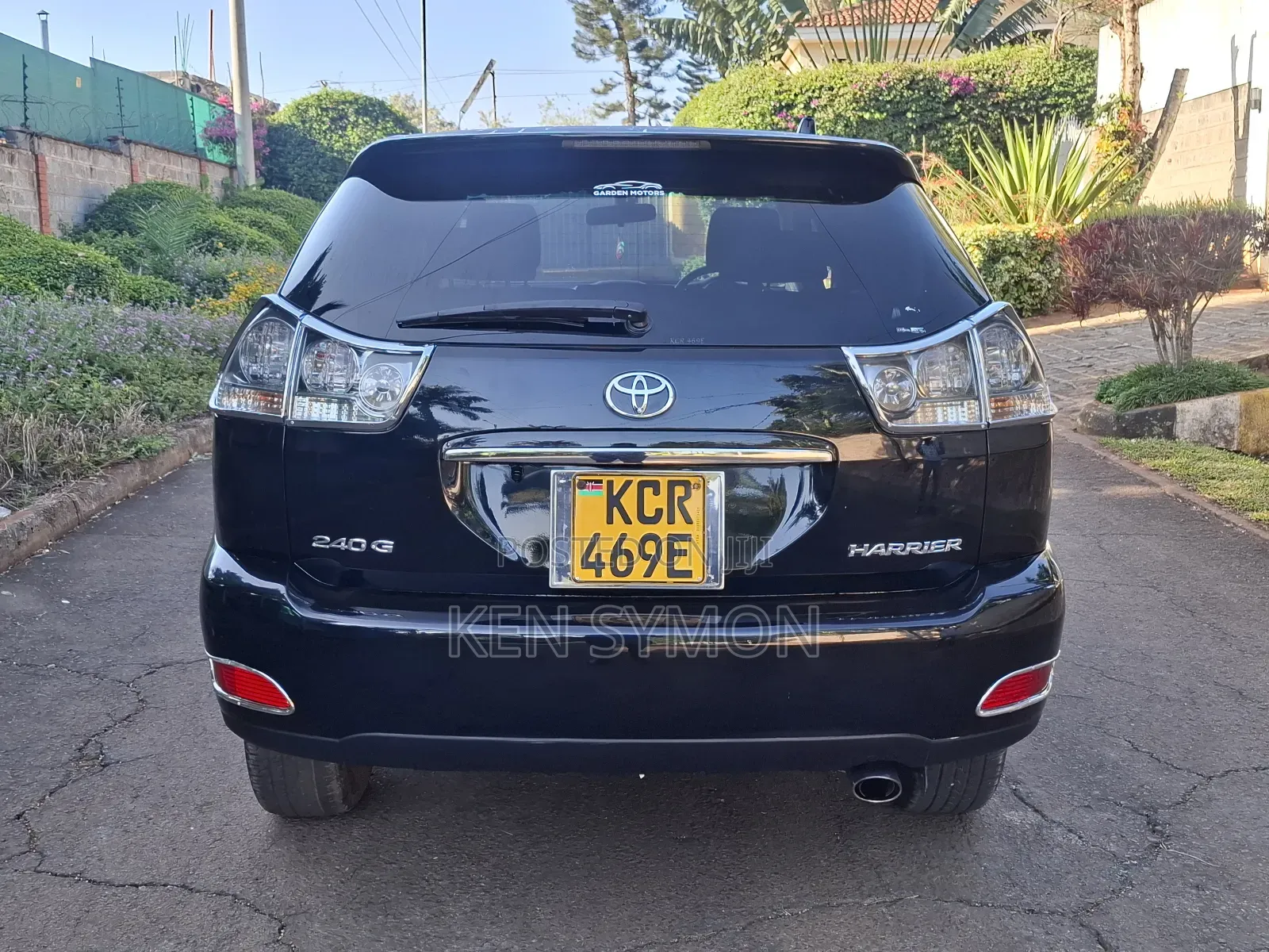 Toyota Harrier 2.4 2011 Black