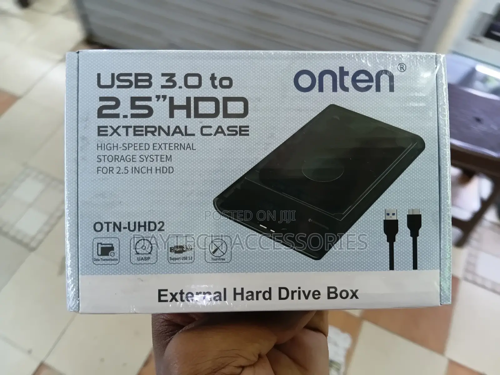 This Is an Onten Otn-Uhd2 Usb 3.0 to 2.5" HDD External Case.