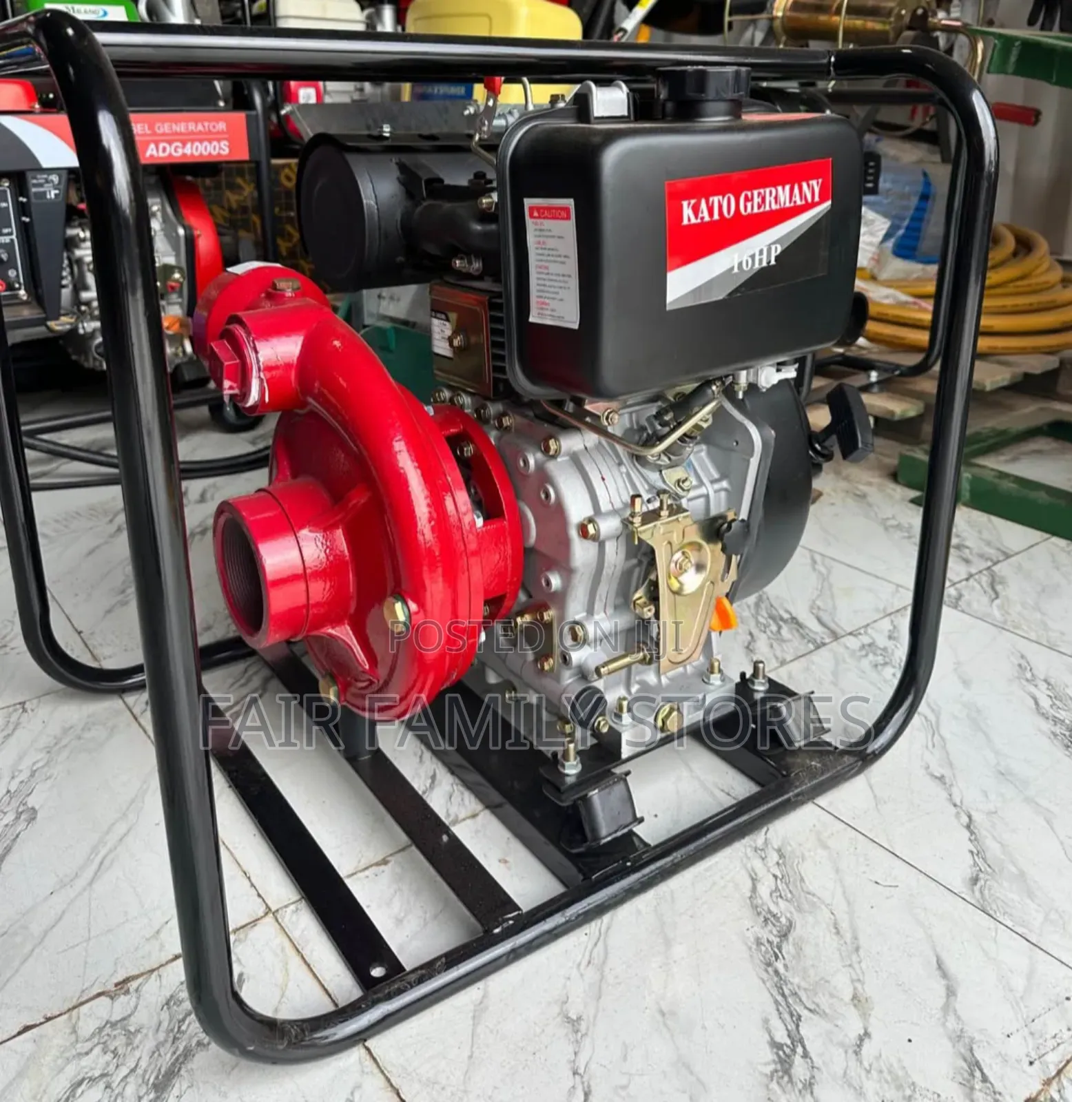 16hp Kato Diesel Water Pump