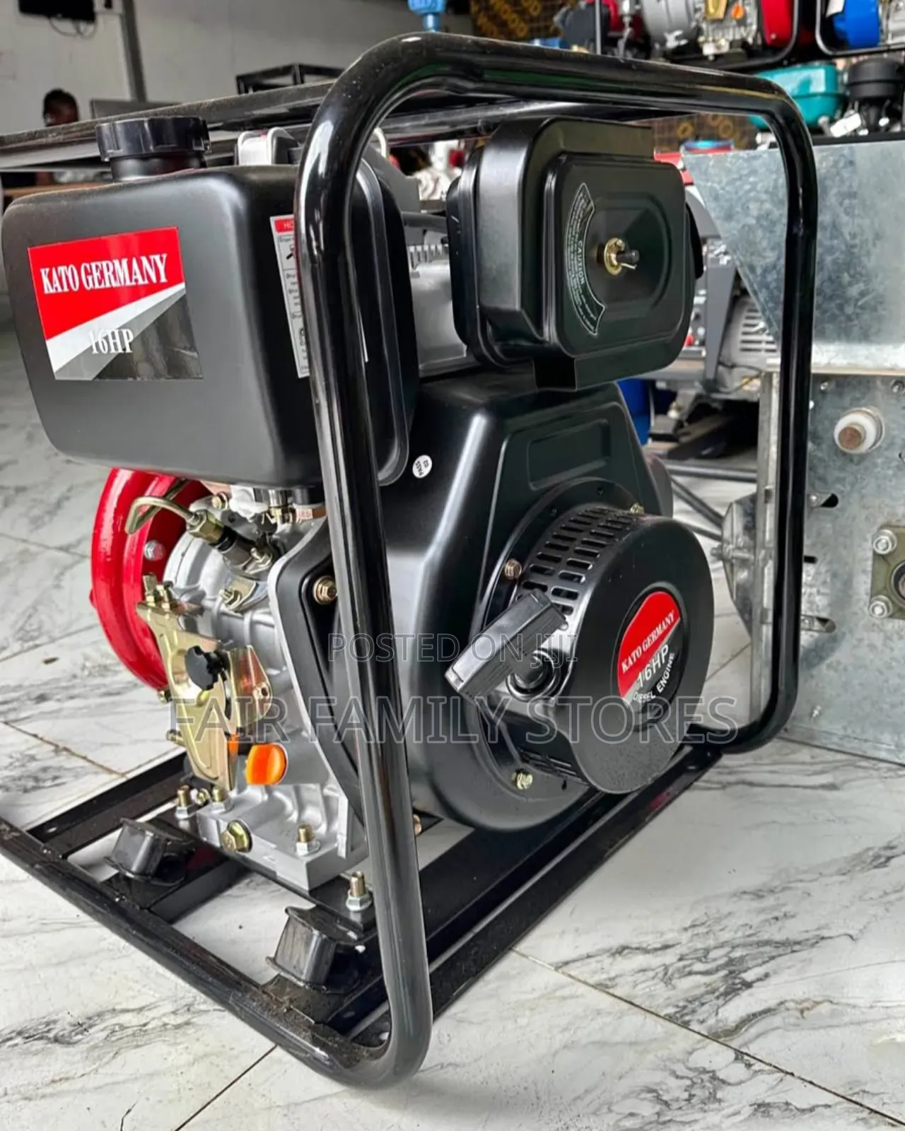 16hp Kato Diesel Water Pump