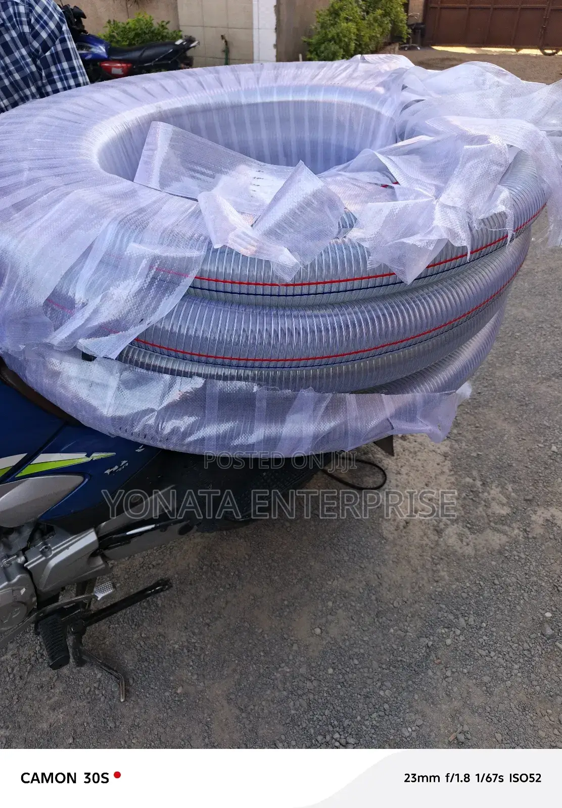 Heavy Duty 3" Wired Clear Suction Hose