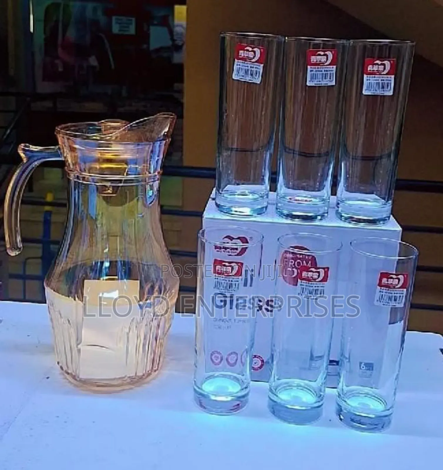 7 in 1 Deli Glassware Set