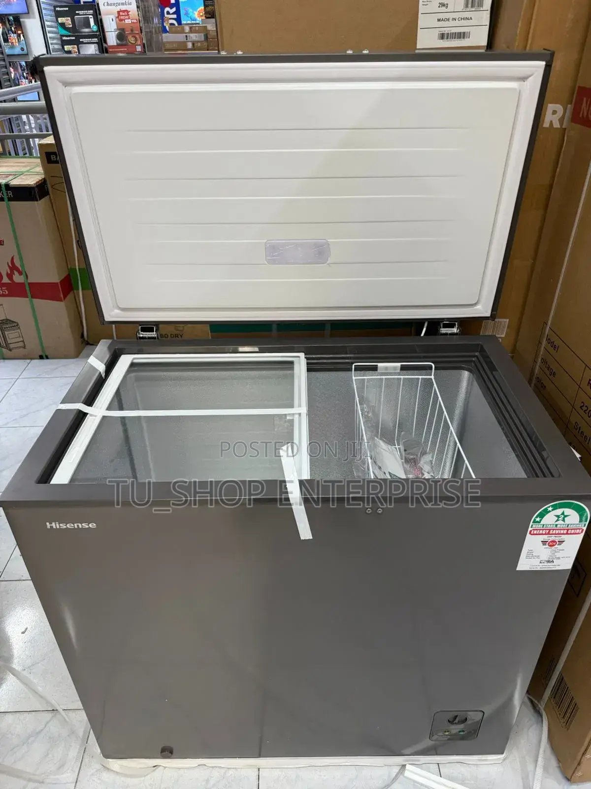 Hisense 200l Deep Freezer – Large Capacity Powerful Cooling