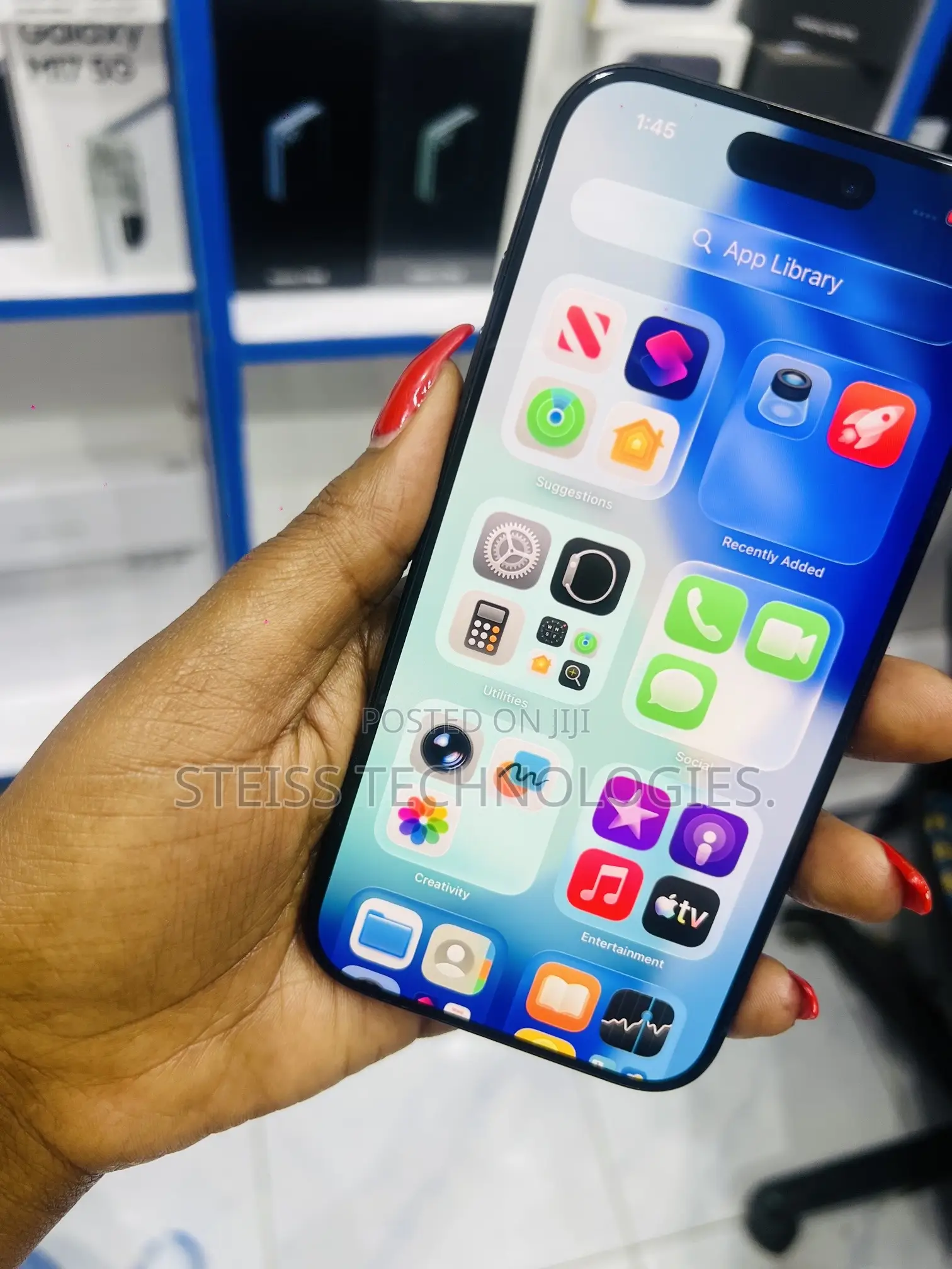 New Apple iPhone 15 Pro 256 GB Black