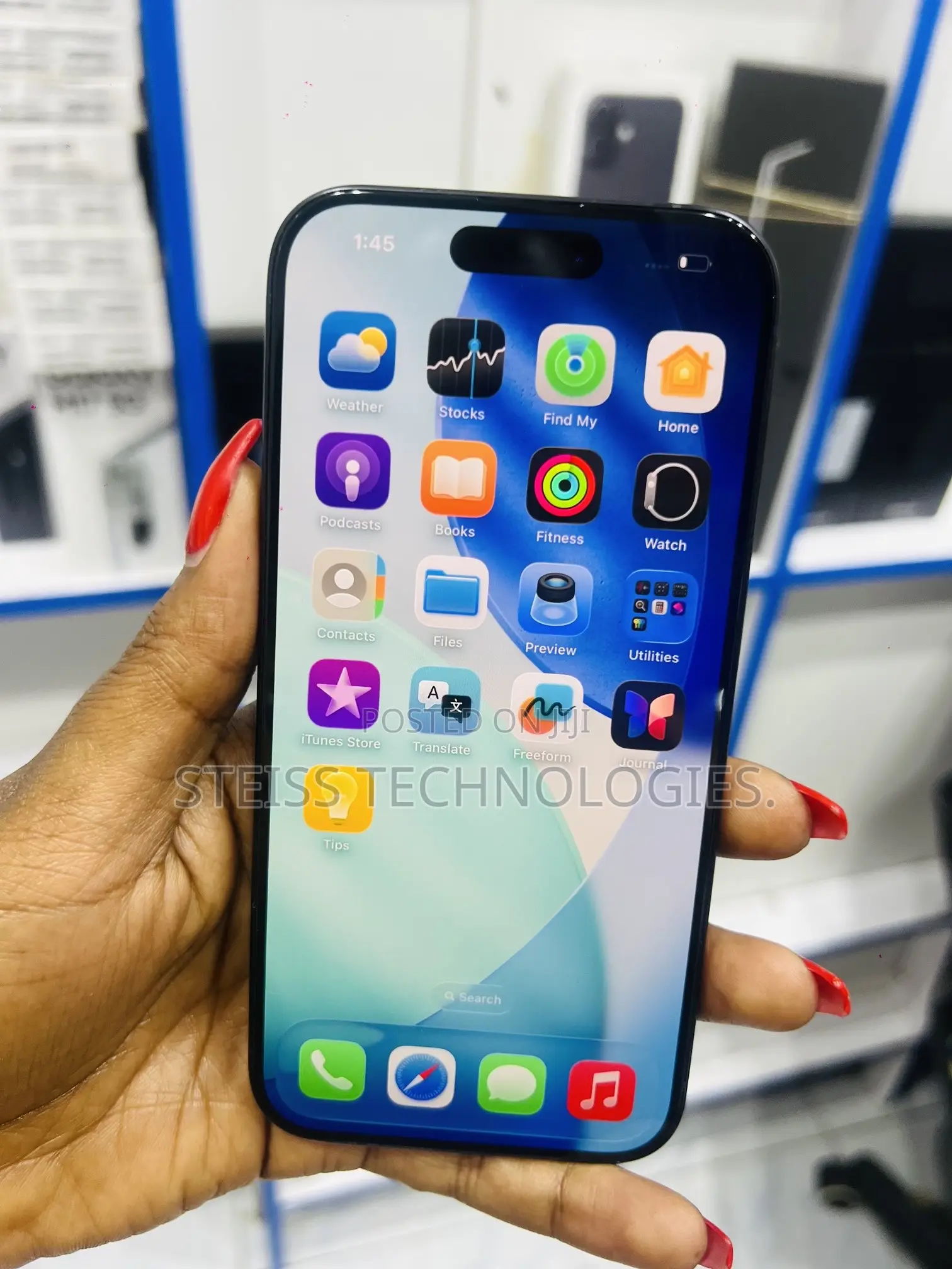 New Apple iPhone 15 Pro 256 GB Black