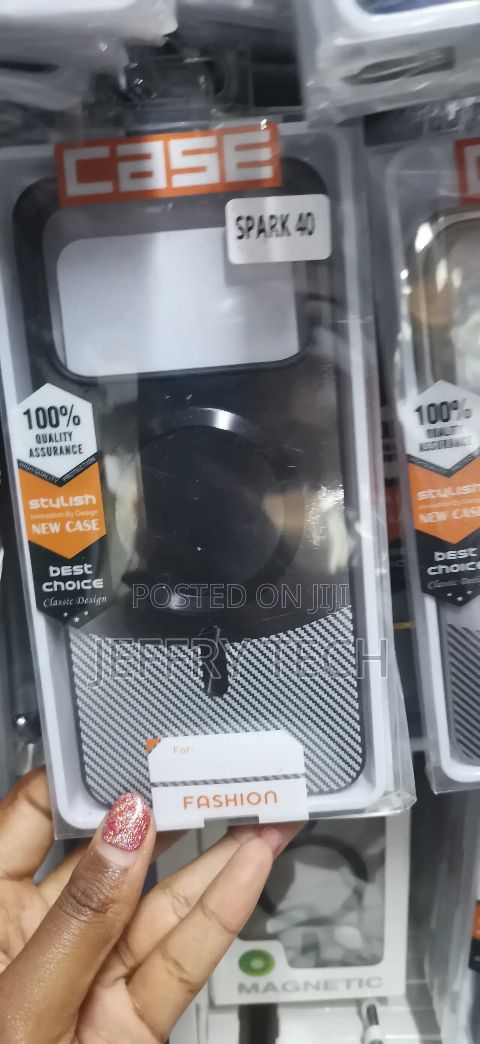 Suru Tecno Spark 40 Tpu Hard Pc Soft Case Compatible With Magsafe