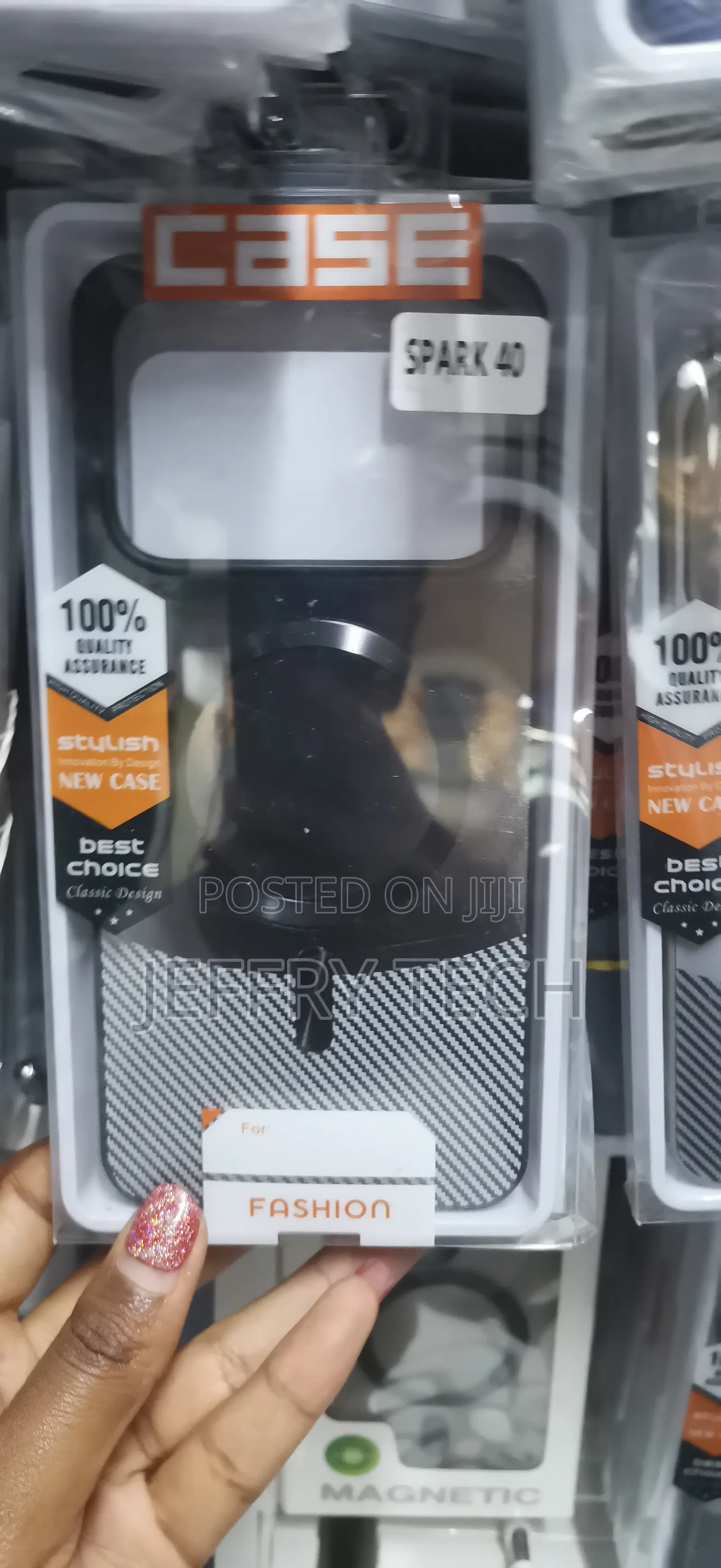 Suru Tecno Spark 40 Tpu Hard Pc Soft Case Compatible With Magsafe