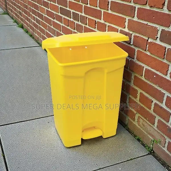 Multi Purpose 30l Large Capacity Hard Plastic Waste Garbage Dust Bin