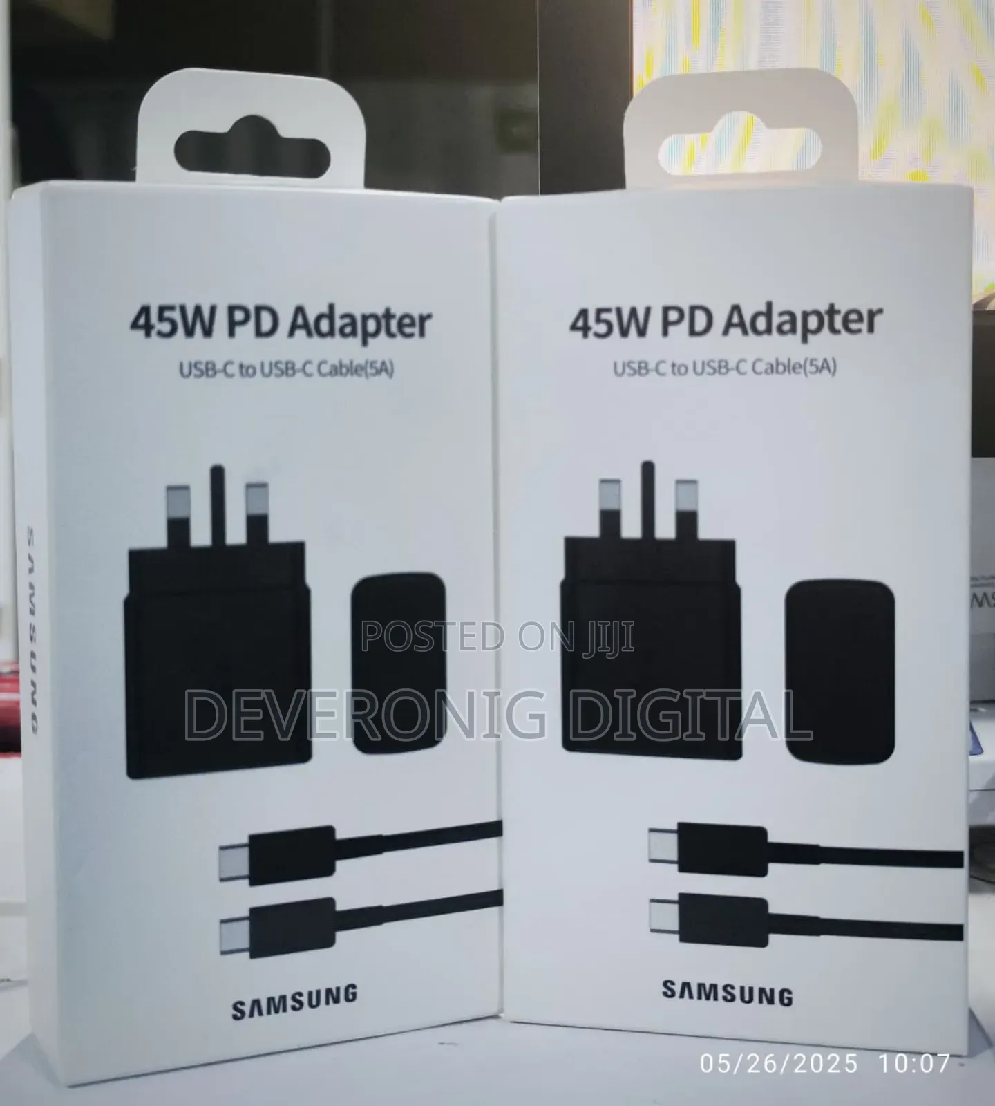 *Samsung 45w Pd Generic Complete C-C Charger