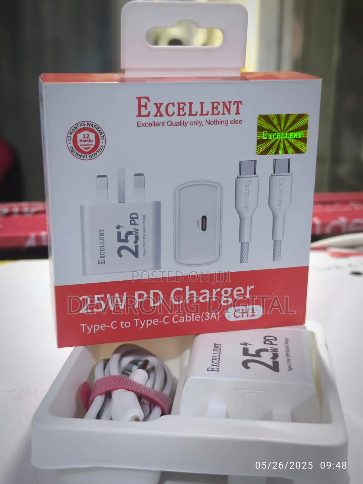 *Excellent 25w Pd C-C Complete Fast Charger*