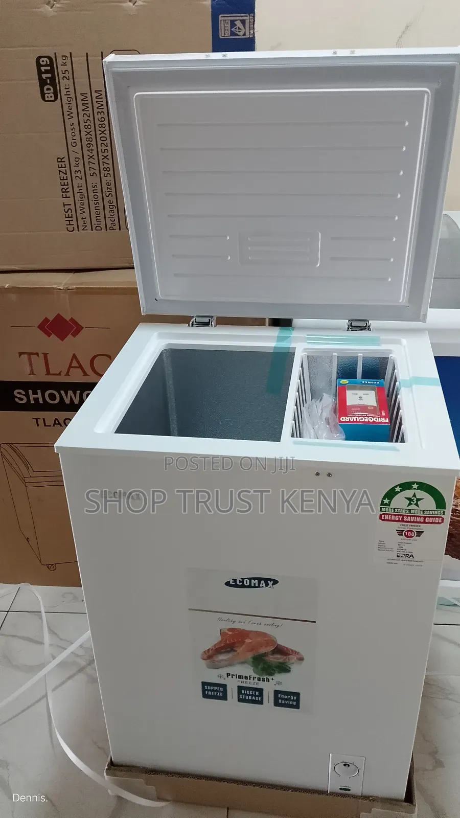 Ecomax 119l Deep Freezer