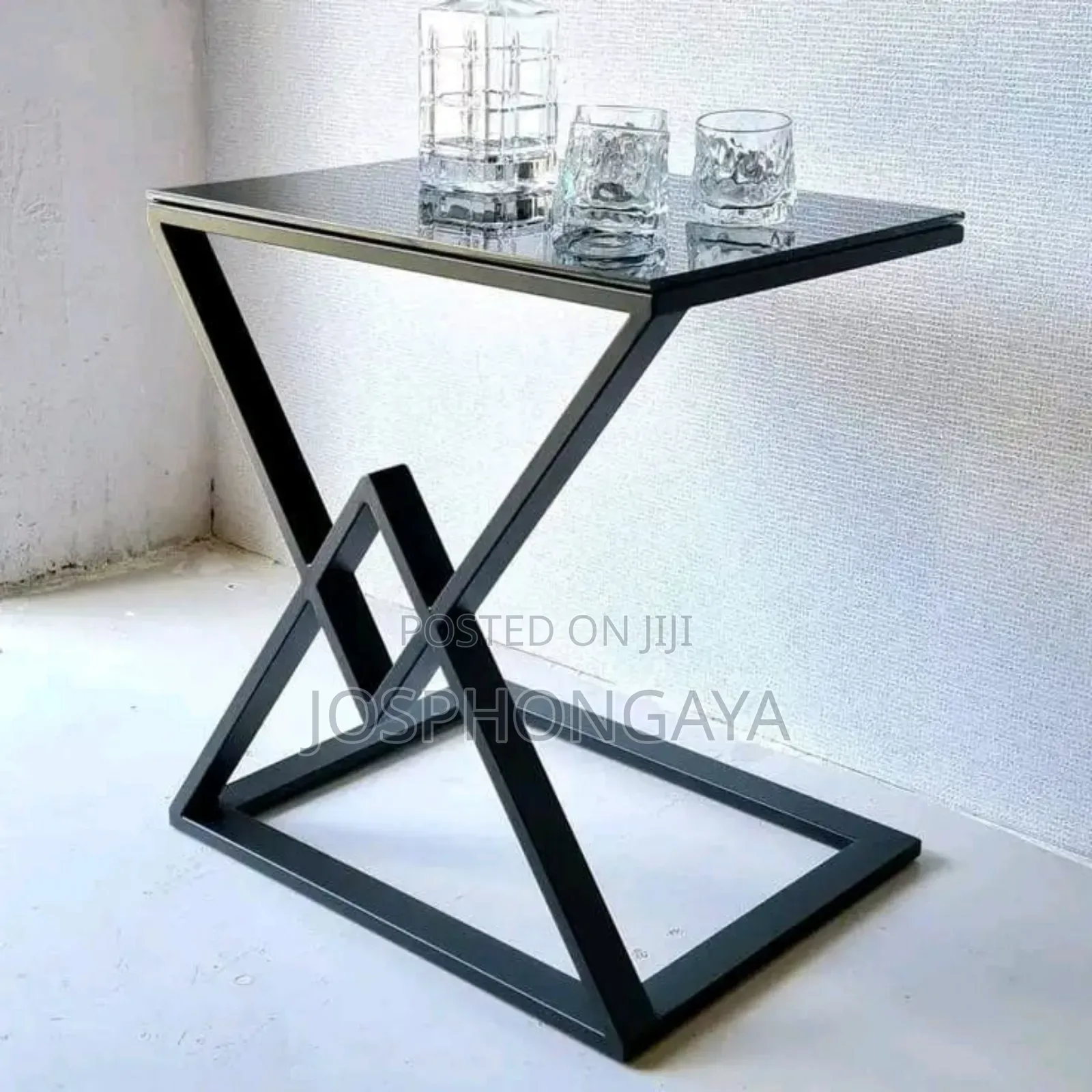 V Shaped Console Table for Sale 