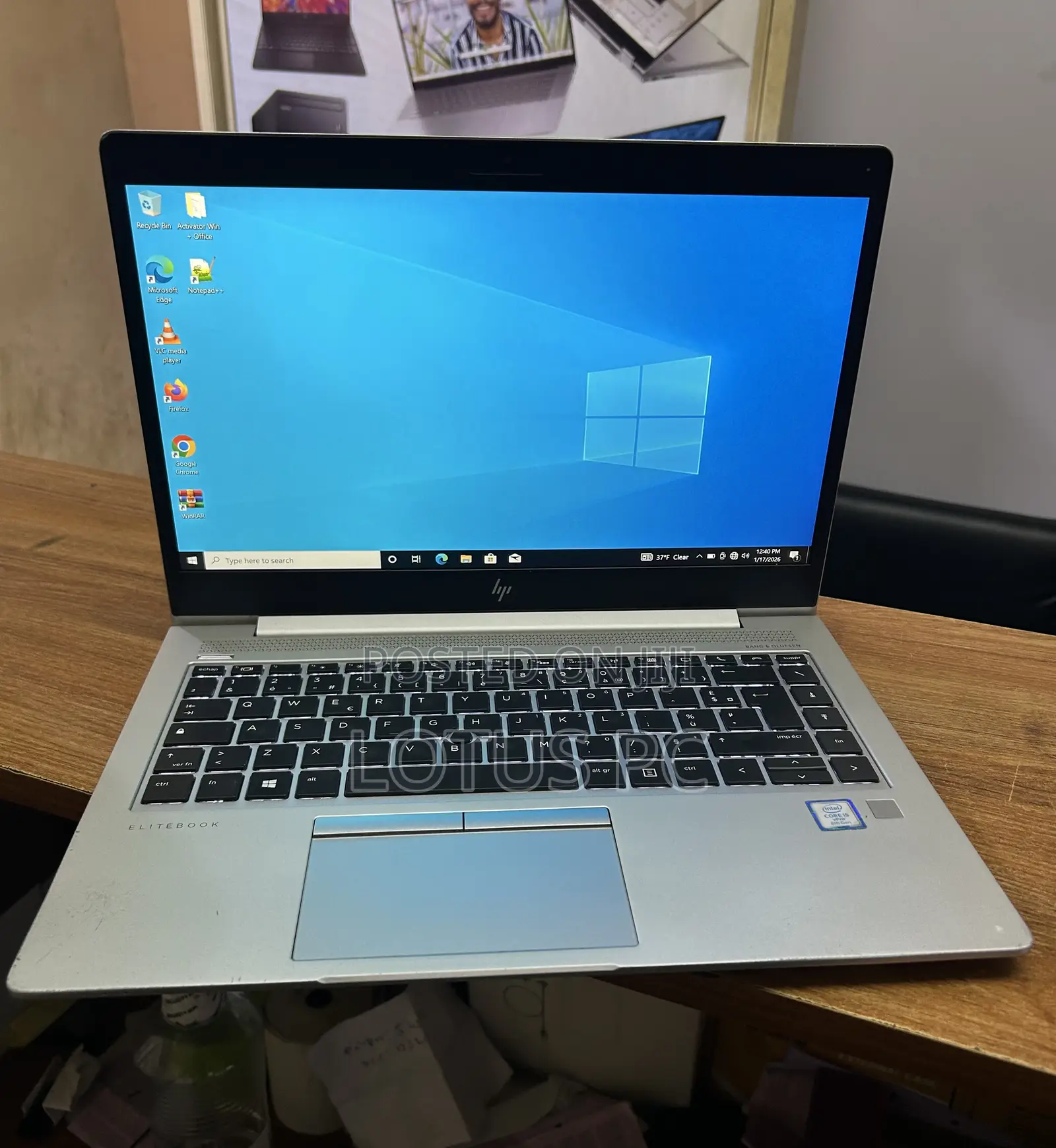 Laptop HP EliteBook 840 G5 8GB Intel Core i5 SSD 256GB