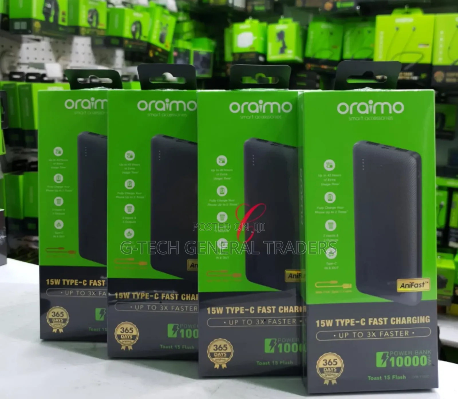 Oraimo 1000mah 15w Powerful Powerbank