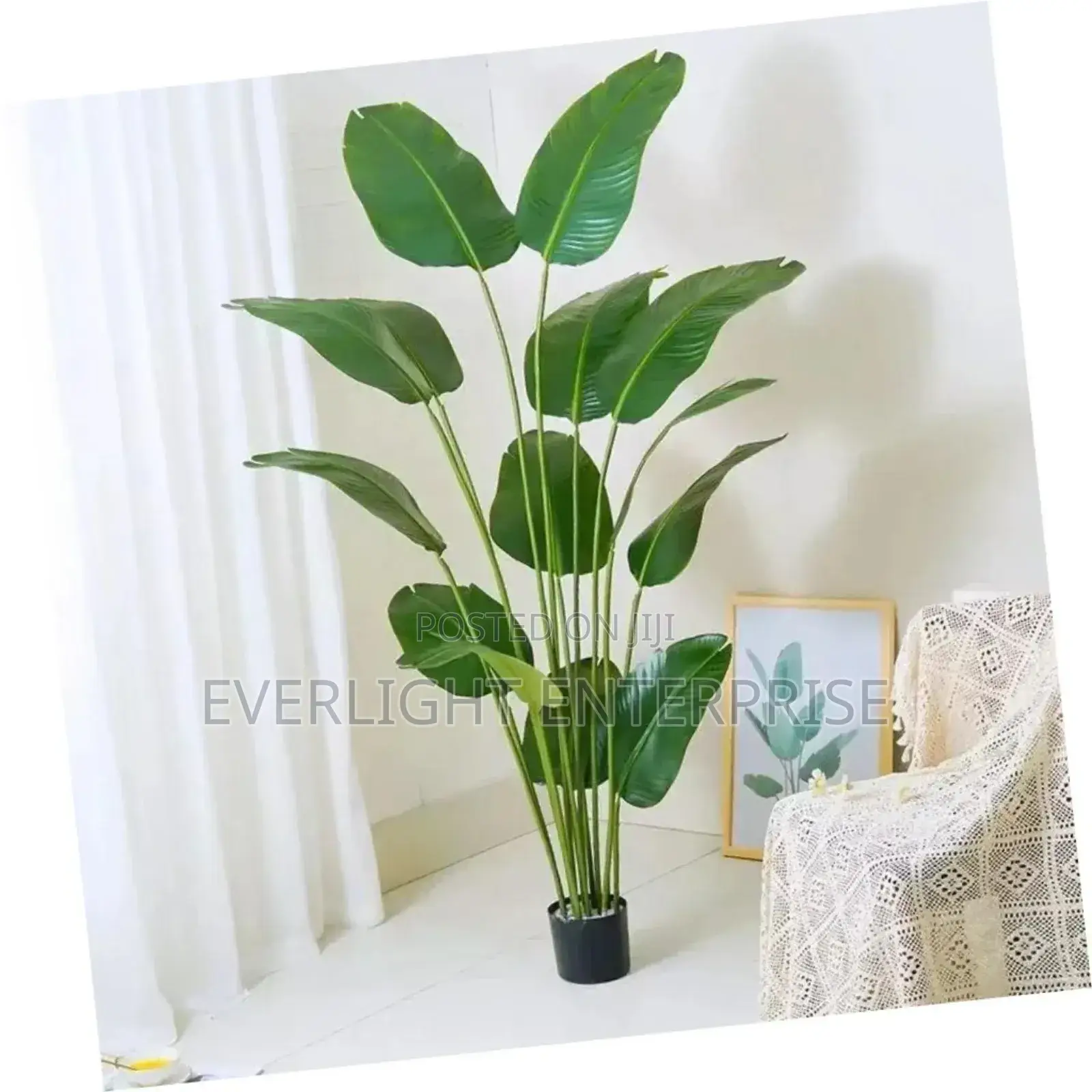 Nordic High Quality Potted Artificial Green Tree