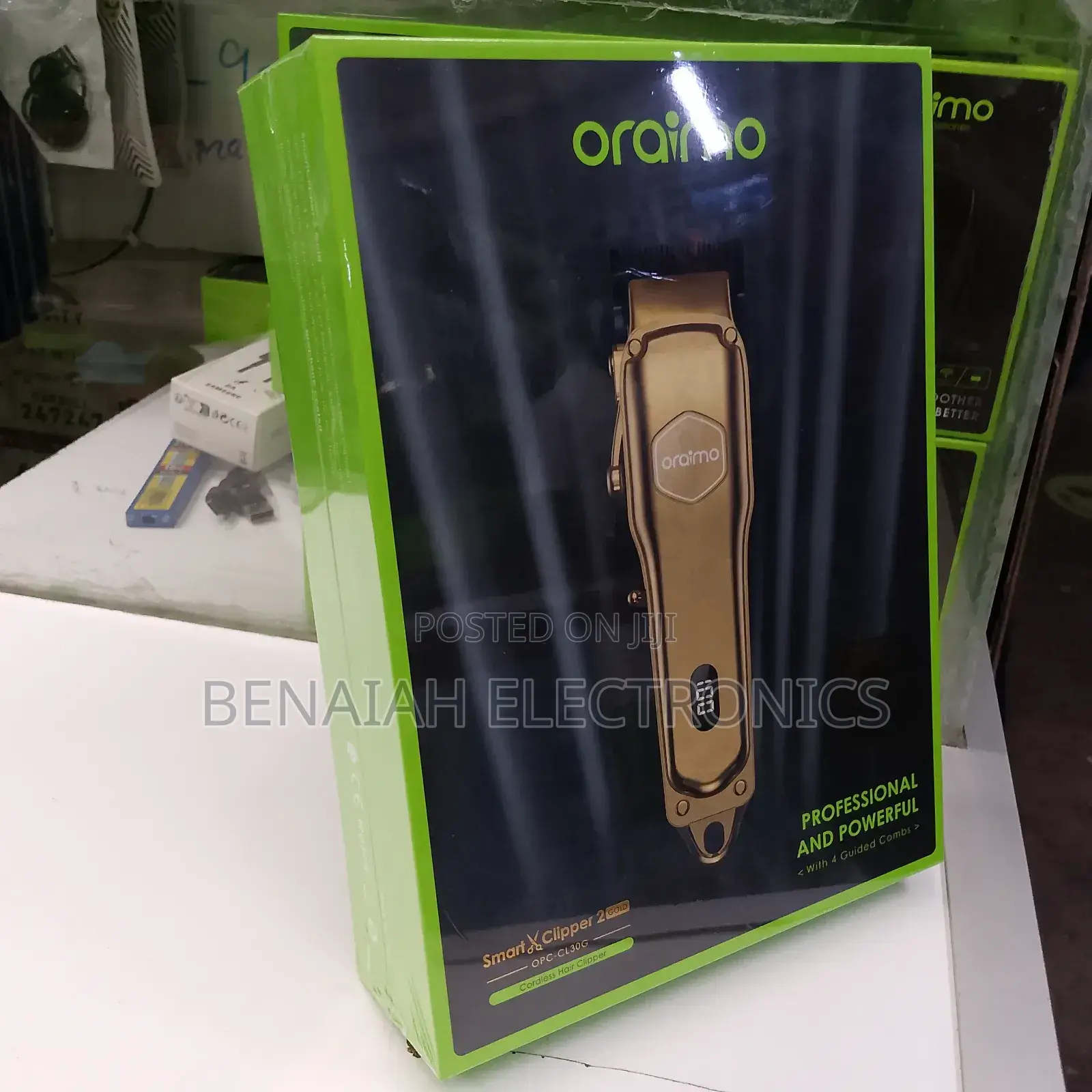 Oraimo Cordless Hair Clippers, Color Gold