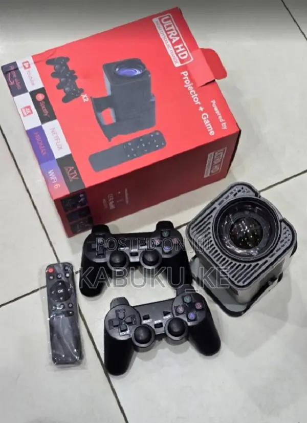 Hy 320 Android 13 Projector With Built-in Gaming Console