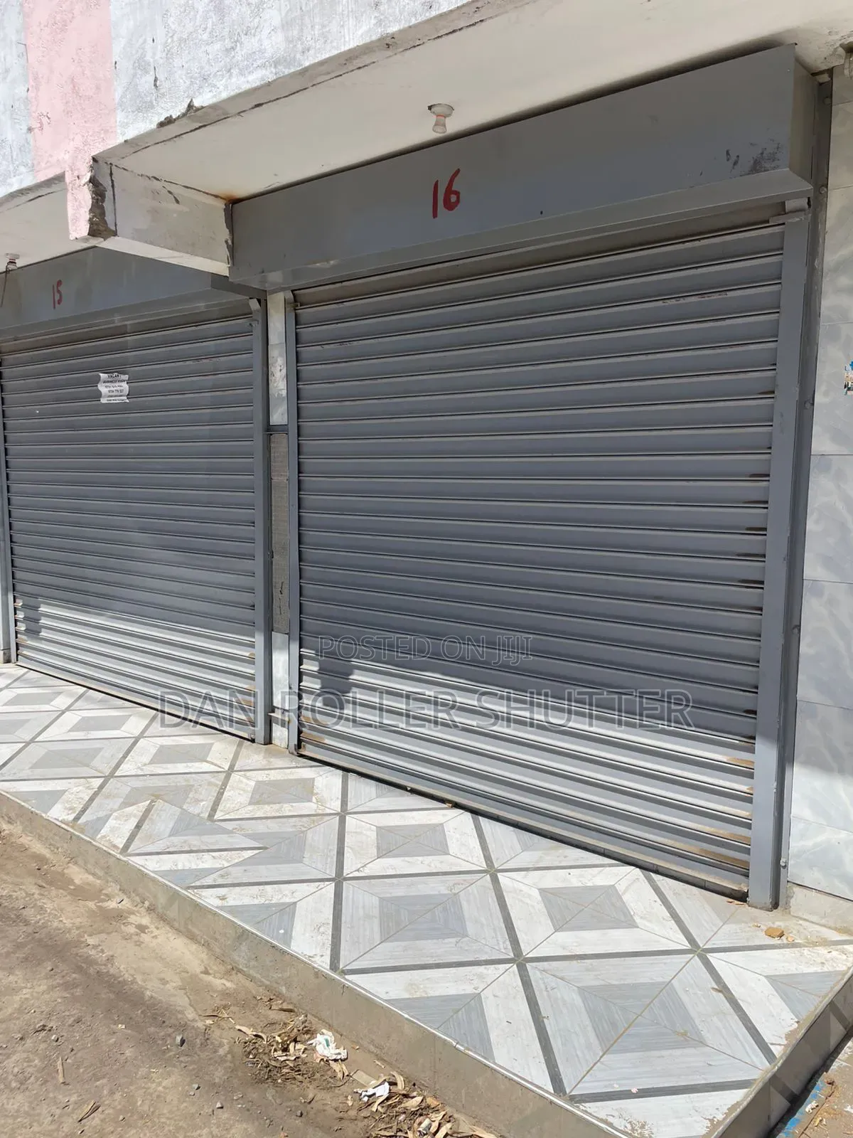 Warehouse Manual Roller Shutter Door