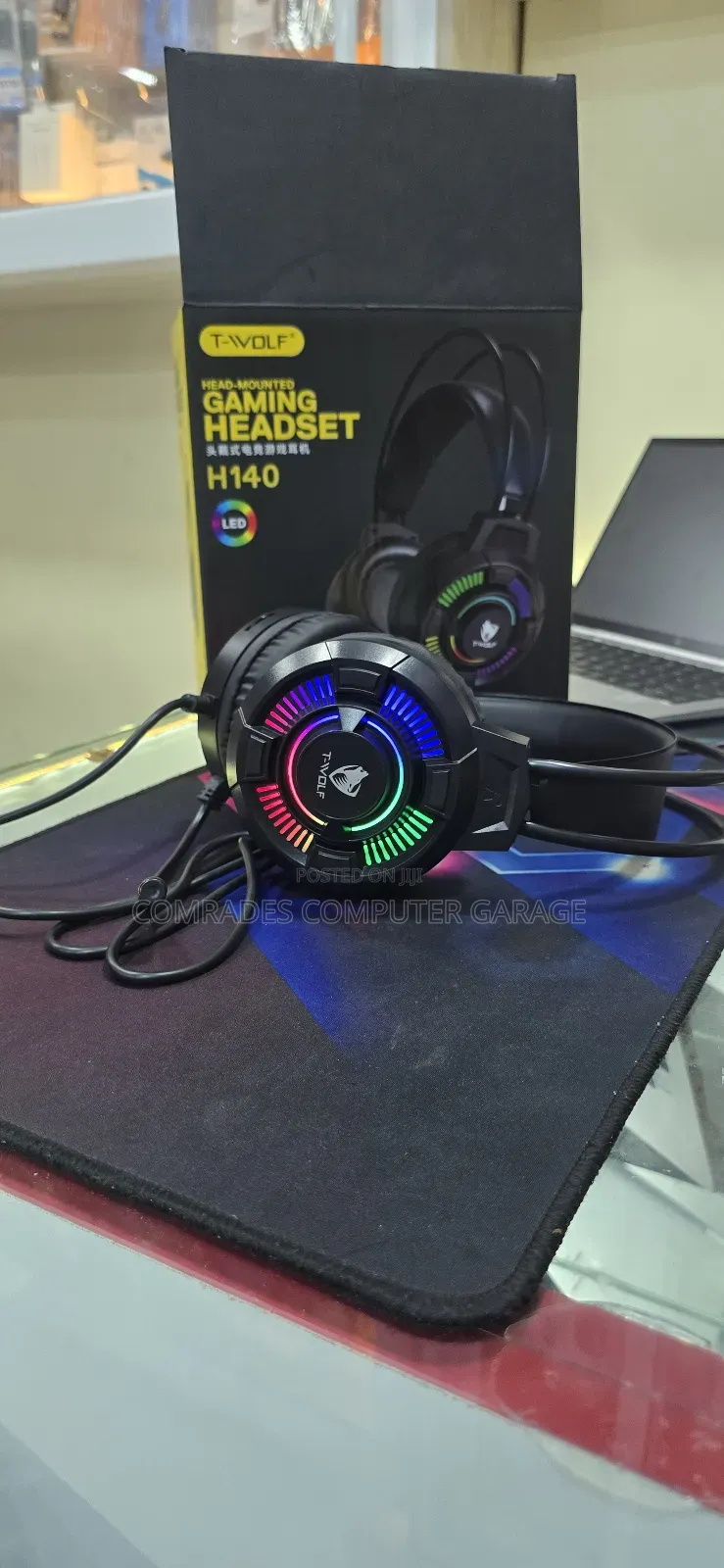 Gaming Headphones With RGB Lights