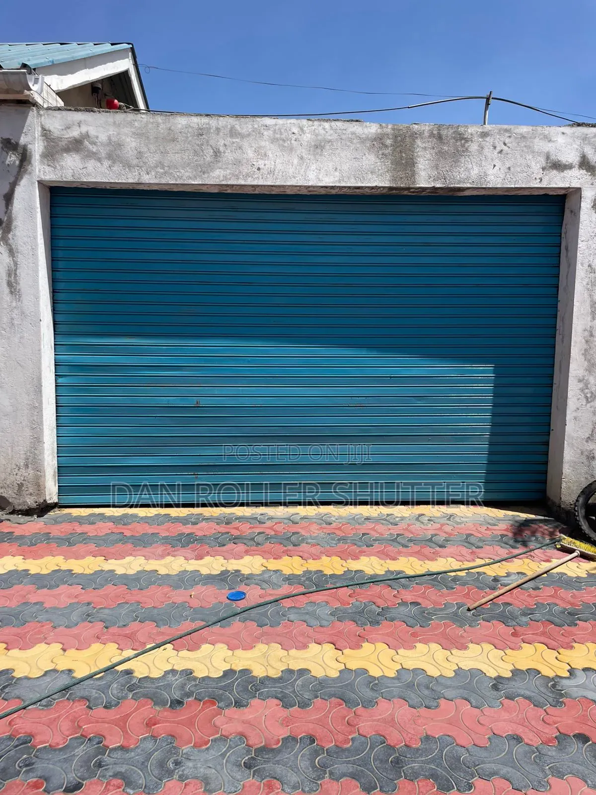 Automatic Roller Shutter Door Upgrade – Convert Manual to Electric