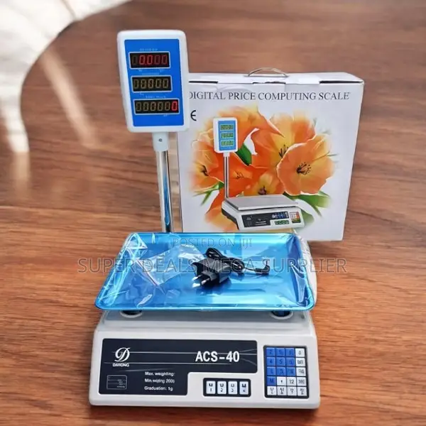 Best Performance Energy Saving Acs 40 Digital Weighing Scale